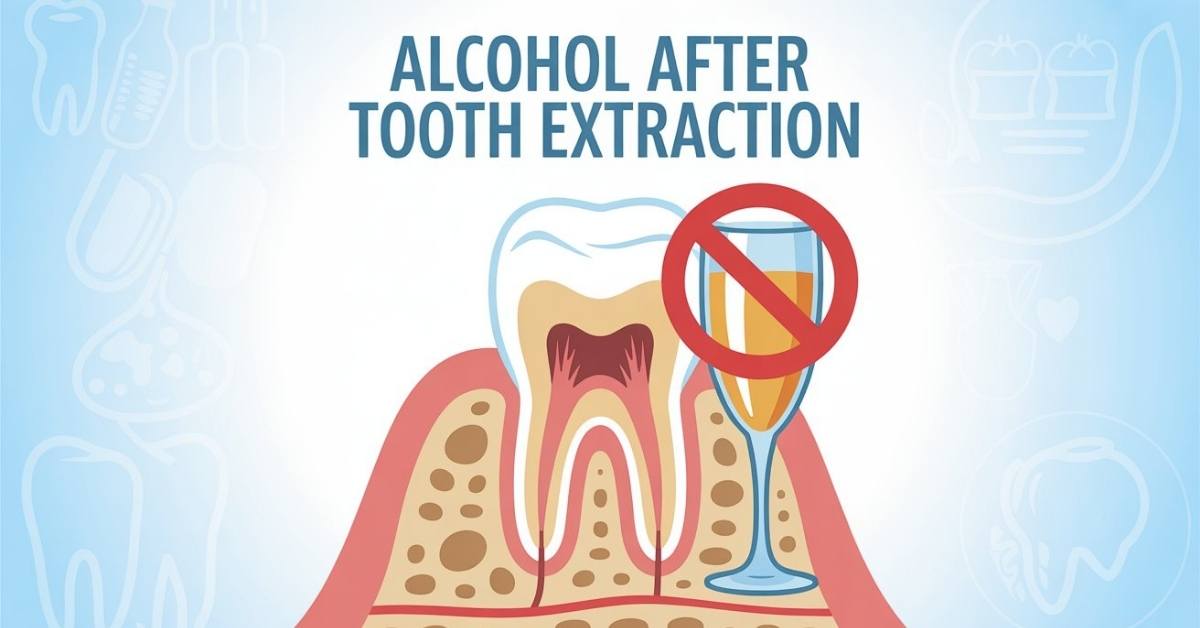 Alcohol After Tooth Extraction