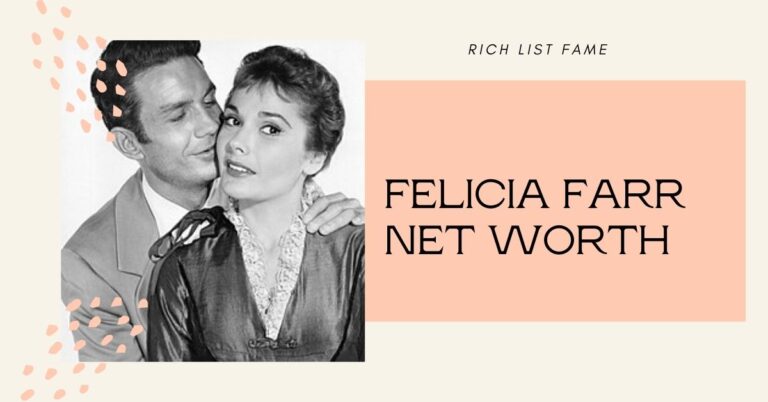 Felicia Farr Net Worth