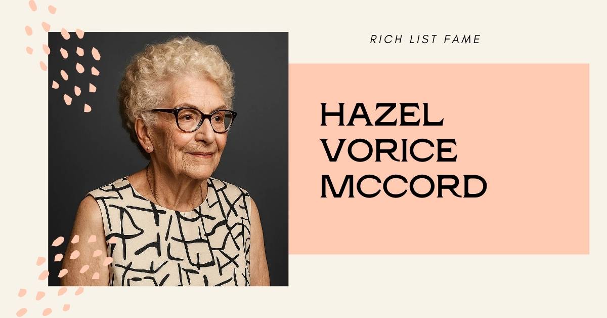 Hazel Vorice McCord