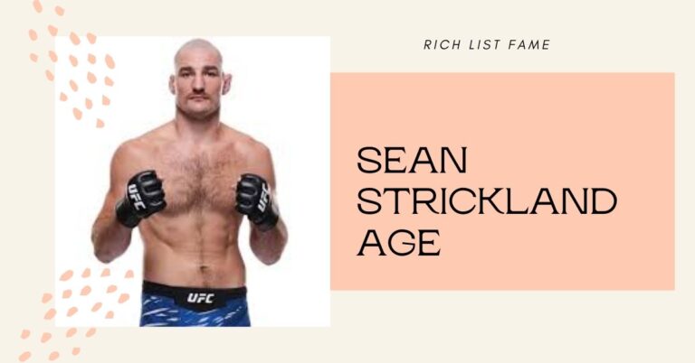 Sean Strickland Age