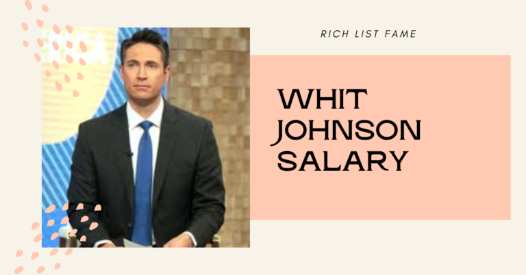 Whit Johnson Salary