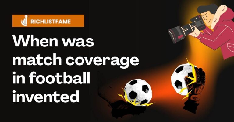 When Was Match Coverage in Football Invented?